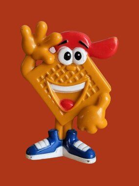 10/$25 Vintage 1993 Nabisco Canada Shreddies “Eddie” Mascot Figure
